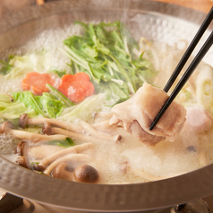 信玄鶏の水炊き　一人前