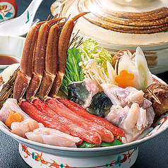 かにととらふぐのちり鍋