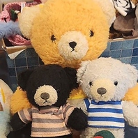 お気に入りのぬい達に囲まれならがら健康食を♪