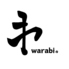 古民家カフェわらびのロゴ