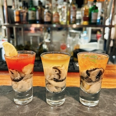 ■OYSTER　SHOOTER　COCKTAIL■