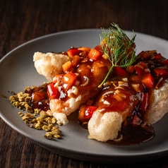 ふわふわ鮭の油淋仕立て