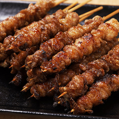 博多とり皮巻き巻き串