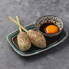 つくね　タレ月見