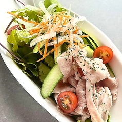 弓豚の冷しゃぶサラダ