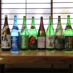 日本各地から厳選した日本酒がズラリ♪