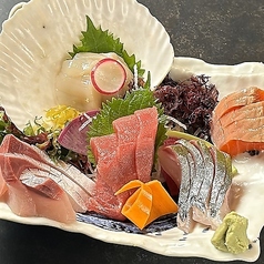 本日入荷のお刺身盛り合わせ 五種盛り