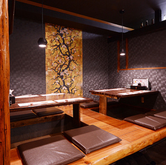 掘りごたつ4名様2。最大9名様までご利用いただけます。