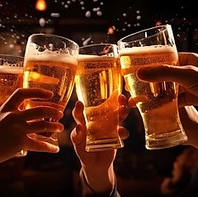 2種の飲み放題。料理を引き立てる美酒を心ゆくまで