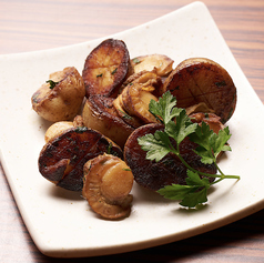 新じゃが芋とベビー帆立のソテー～アンチョビソース～