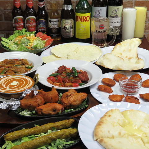 金町駅すぐの本格的インド・ネパール料理屋♪ カレー＆ナン食べ放題セットが大好評！
