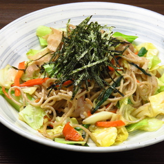 そば屋の塩焼きそば