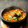 料理メニュー写真&nbsp;石鍋豚チゲ豆富