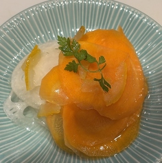 柚子香る自家製ピクルス