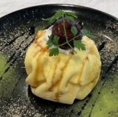 米粉クレープ 抹茶あんこ