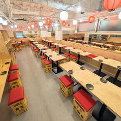 カジュアルな雰囲気で楽しめる大衆居酒屋♪仕事終わりの飲み会などにも！