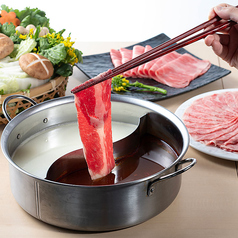 5種の極上だし×黒毛和牛しゃぶしゃぶ食べ放題を提供！
