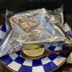 鮭とキノコのふうせん焼き