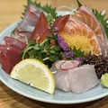 料理メニュー写真&nbsp;旬魚の刺身盛り　一人前　