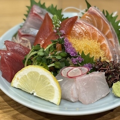 旬魚の刺身盛り 一人前