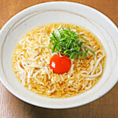 おすすめ！　九条ねぎと卵のかきたま京細うどん