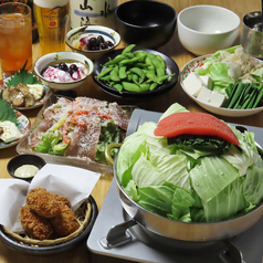 もつ鍋炭火Dining もつたつ 高松瓦町店のコース写真