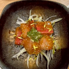 涙ぶり(ワサビ和え)