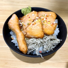 熟成サーモンのお茶漬け