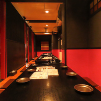 店内は最大25名様まで収容可能です。