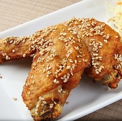 手羽先の胡麻風3本