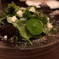 厚沢部町 清和の丘農園さんのミックスリーフのシンプルサラダ