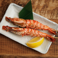 エビの塩焼き
