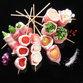 野菜串巻きと炊き餃子 八七〇 はなおのおすすめ料理2