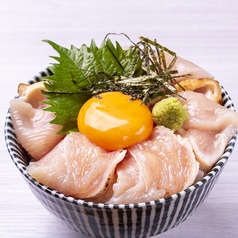 鳥の濃厚卵の生親子丼