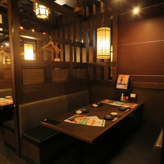 気軽なお食事にも最適な店内です。【錦糸町でお食事処、飲み会を実施するお店をお探しなら北海道へ】