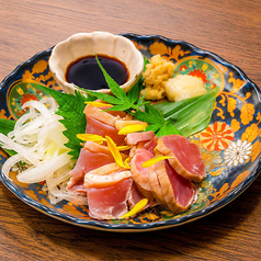 地鶏ももタタキ