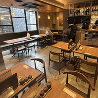 本格蕎麦をモダンな店内で♪