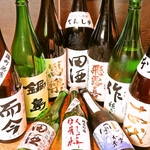 プレミア日本酒・焼酎・ウィスキーなど数多く取り揃えております。
