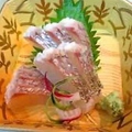 料理メニュー写真&nbsp;真鯛 炙り塩たたき 藁焼き