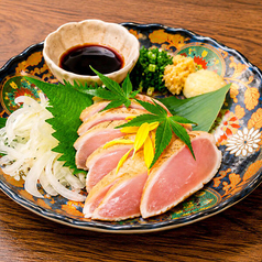 地鶏むねタタキ