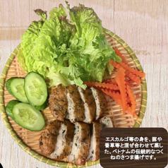 72 巻貝と豚すり身のさつま揚げ