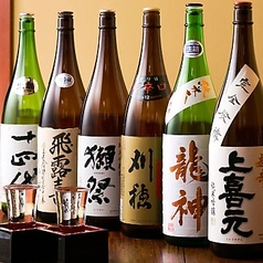 銘酒からポピュラーなものまで品数豊富なラインナップ