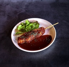 赤身モモ串カツ （1本）