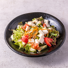 豆腐サラダ