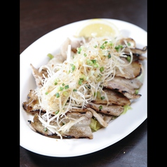 豚カルビのネギ塩焼き