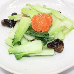 青梗菜にんにく炒め