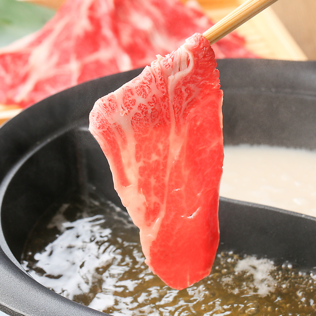 みんな大好きしゃぶしゃぶ食べ放題！ガッツリ食べられて大満足♪