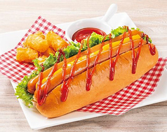Wホットドッグ