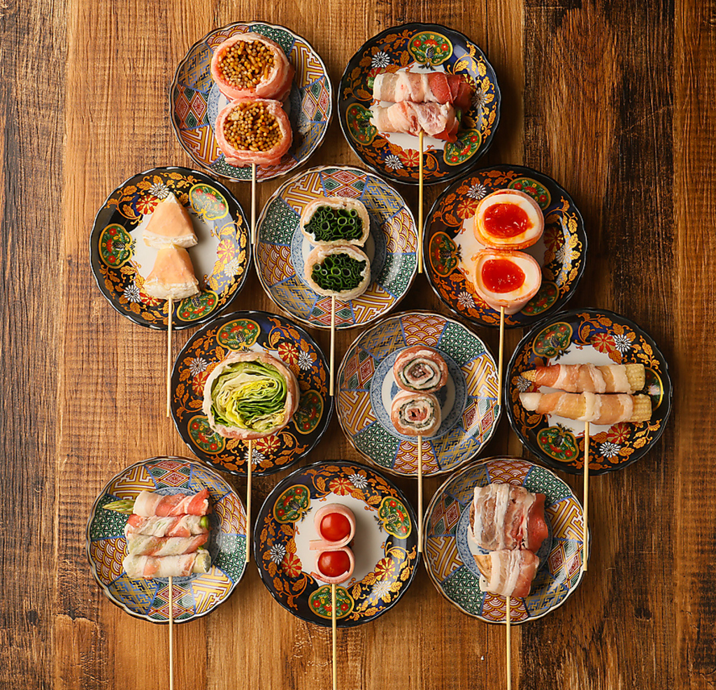 野菜巻き×地鶏×釜飯　難波とんぼ別館の写真ギャラリー