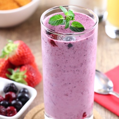 Mix Berry Cassis Liqueur Smoothie　【ミックスベリーとカシスリキュールのスムージー】